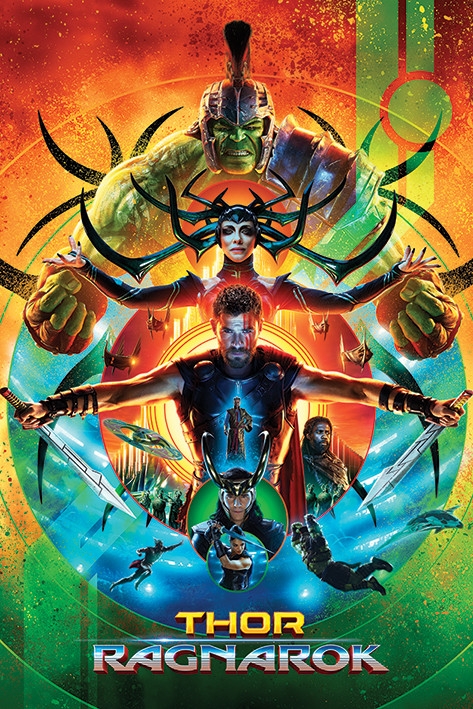 Posters Plakát, Obraz - Thor Ragnarok - One Sheet, (61 x 91,5 cm)