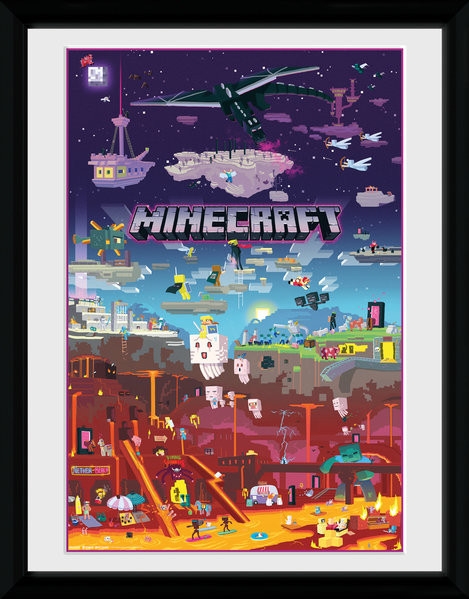 Posters Obraz na zeď - Minecraft - World Beyond