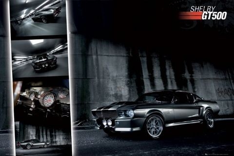 Posters Plakát, Obraz - Easton - shelby gt 500, (91,5 x 61 cm)