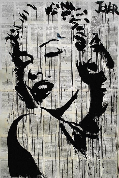 Posters Plakát, Obraz - Loui Jover - Icon, (61 x 91,5 cm)