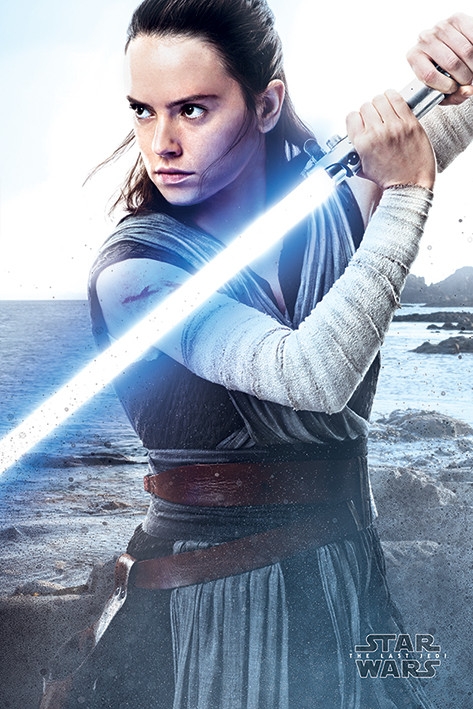 Posters Plakát, Obraz - Star Wars: Poslední z Jediů - Rey Engage, (61 x 91,5 cm)