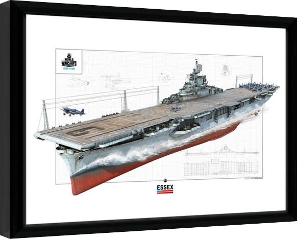 Posters Obraz na zeď - World Of Warships - Essex