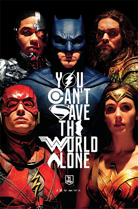 Posters Plakát, Obraz - Justice League Movie - Save The World), (61 x 91,5 cm)