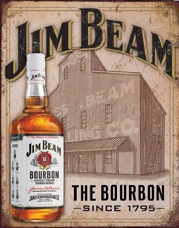 Posters Plechová cedule JIM BEAM - Still House, (31,5 x 40 cm)