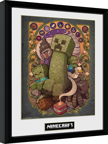 Posters Obraz na zeď - Minecraft - Creeper Nouveau