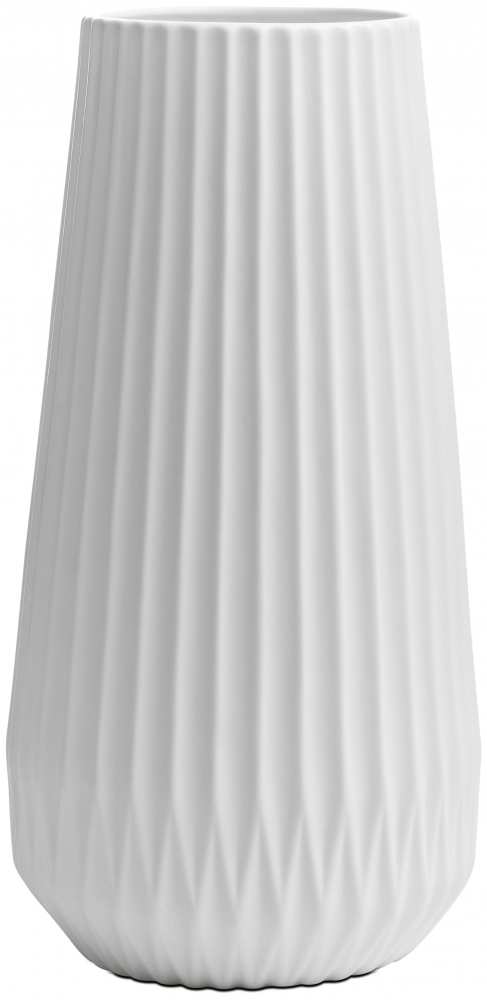 Váza, bílý porcelán.