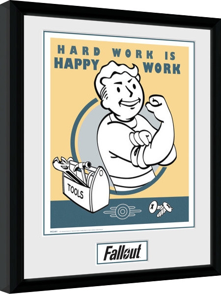 Posters Obraz na zeď - Fallout - Hard Work