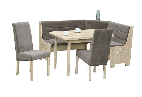 SCONTO CAROLA Rohová jídelní sestava