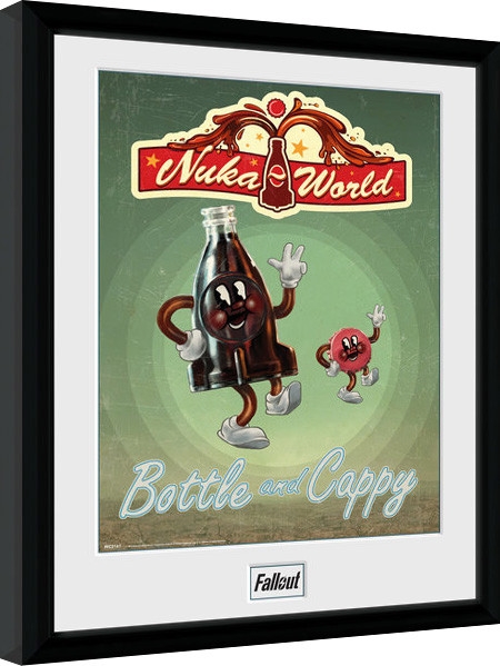 Posters Obraz na zeď - Fallout - Bottle and Cappy