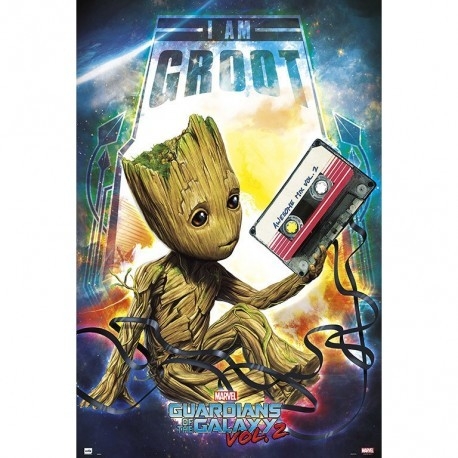 Posters Plakát, Obraz - Strážci Galaxie - Groot, (61 x 91,5 cm)