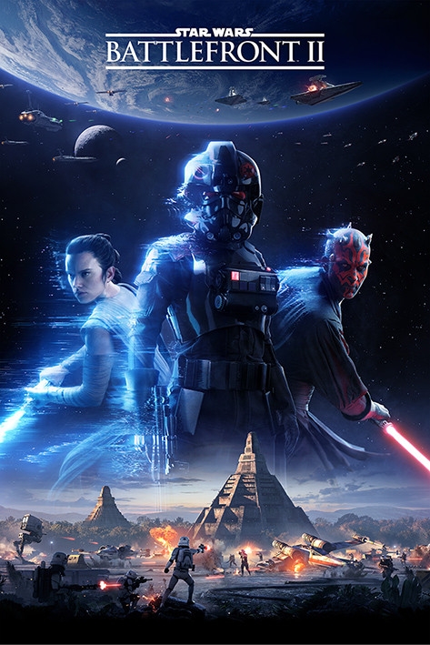 Posters Plakát, Obraz - Star Wars Battlefront 2 - Game Cover, (61 x 91,5 cm)