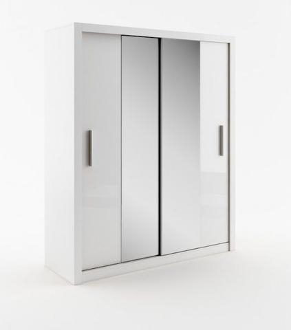 Šatní skříň IDEA WHITE 03