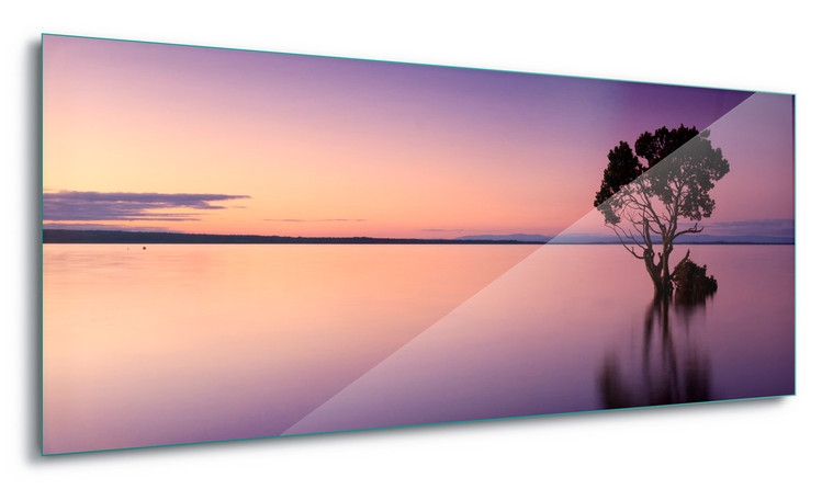 Posters Skleněný Obraz Sunset Purples