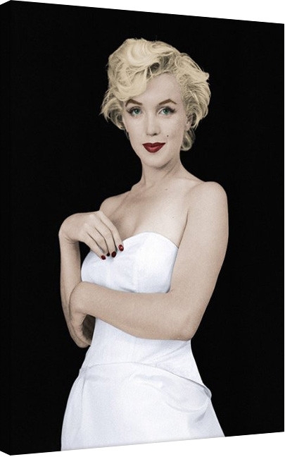 Posters Obraz na plátně Marilyn Monroe - Pose, (60 x 80 cm)