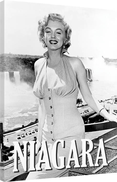Posters Obraz na plátně Marilyn Monroe - Niagara Pose, (60 x 80 cm)