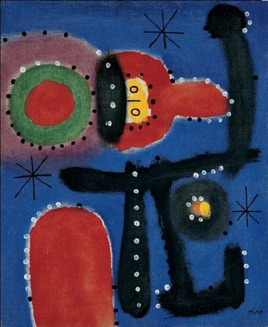 Posters Obraz, Reprodukce - Obraz - Peinture, 1954, Joan Miró, (60 x 80 cm)