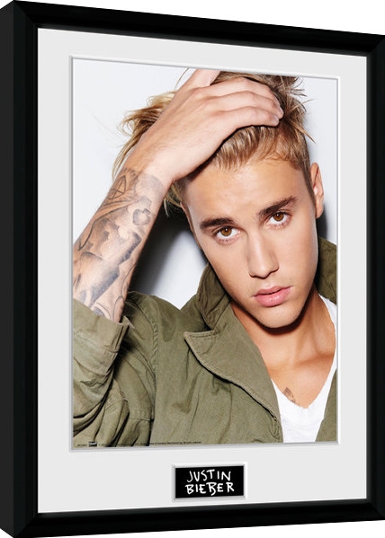 Posters Obraz na zeď - Justin Bieber - Green Jacket