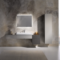 Xeno2 koupelna v šedých kombinacích
