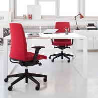 Motto kancelářská židle červená