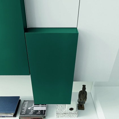 Modus obývací stěna bílá/zelená-3