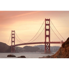 Posters Skleněný Obraz Golden Gate