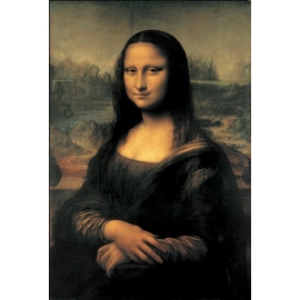 Posters Obraz, Reprodukce - Mona Lisa (La Gioconda), Leonardo Da Vinci, (50 x 70 cm)