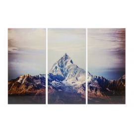 Obraz na skle Triptychon Himalaya 160x240cm (3/)