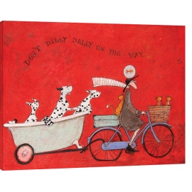 Posters Obraz na plátně Sam Toft - Don't Dilly Dally on the Way, (40 x 30 cm)