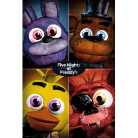 Posters Plakát, Obraz - Five Nights At Freddy's - Quad, (61 x 91,5 cm)