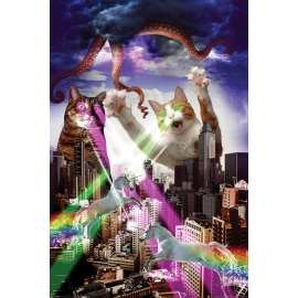 Posters Plakát, Obraz - Apocalypse Meow, (61 x 91,5 cm)