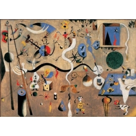 Posters Reprodukce Joan Miró - Harlekýn a karneval, 1924-25 , (80 x 60 cm)