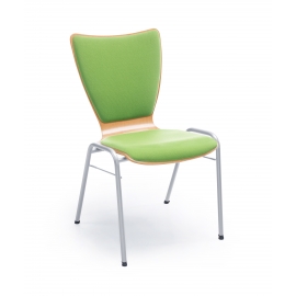 Ligo židle konferenční zelená