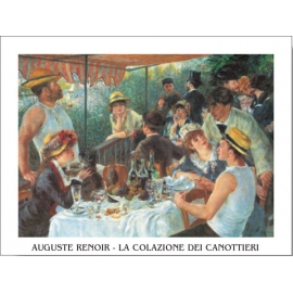 Posters Obraz, Reprodukce - Snídaně veslařů, 1880-81, Pierre-Auguste Renoir, (70 x 50 cm)