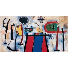 Posters Reprodukce Joan Miró - Obraz - Peinture, 1953 , (80 x 60 cm)