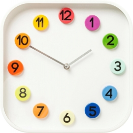 Nástěnné hodiny Numbers Colore 31x31cm