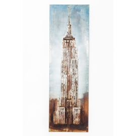 Picture Iron State Building 180x56cm