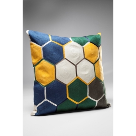 Polštář Honeycomb 60x60 cm - barevný