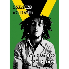 Posters Plakát, Obraz - Bob Marley - Collage, (61 x 91,5 cm)