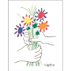 Posters Obraz, Reprodukce - Bouquet, Pablo Picasso, (60 x 80 cm)