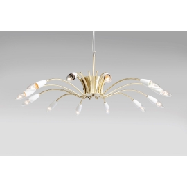 Pendant Lamp Spider Brass