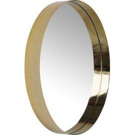 Zrcadlo Luna Gold O61cm