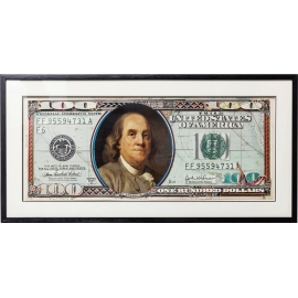 Obraz s rámem Art Dollars 50×100 cm