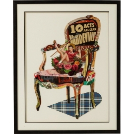 Obraz s rámem Art Chair Pin Up 90×72 cm
