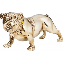 Dekorativní figurka Bulldogge Rose Gold 22cm