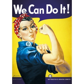 Posters Plakát, Obraz - We can do it! - To zvládneme!, (61 x 91,5 cm)