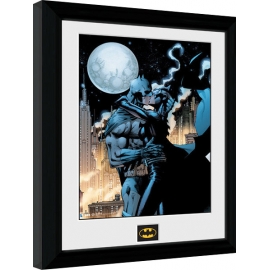 Posters Obraz na zeď - Batman Comic - Moonlit Kiss
