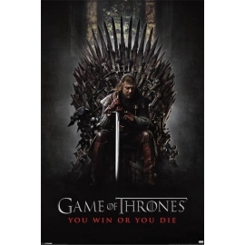 Posters Plakát, Obraz - GAME OF THRONES - you win or you die, (61 x 91,5 cm)
