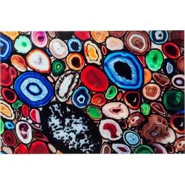 Obraz na skle Achat Colore 100×150 cm