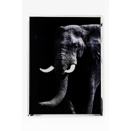 Wall Decoration Elephant Face 73x97cm