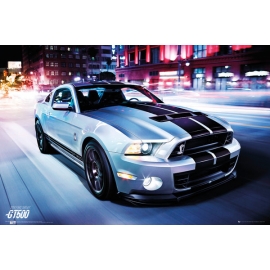 Posters Plakát, Obraz - Ford Shelby - GT 500 (2014), (91,5 x 61 cm)
